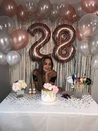 Pinterest 30th Birthday Decorations For Her Rose Gold Birthday Party Gold Birthday Party 21st Birthday Decorations 18th Birthday Decorations