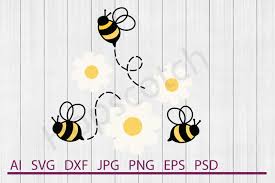 Download Free Bee Svg Bee Dxf Cuttable File Crafter File Best Svg Files Free