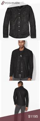 John Varvatos X Nick Jonas Suede Jacket Suede Shirt Suede Jacket John Varvatos