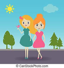 I saw this pic on pastelgoth gfx and behold inspirations. Two Girls Illustrations And Clipart 38 431 Two Girls Royalty Free Illustrations Drawings And Graphics Available To Search From Thousands Of Vector Eps Clip Art Providers