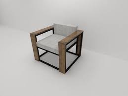 The store has a large amount of recliners and other chairs, but we were amazed to find a good selection of bean bags. 3d Model Chair Made Of Square Tubes Cgtrader