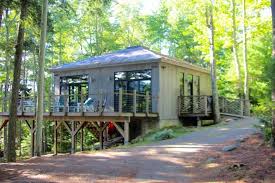 In the pond which is shared by the adjacent pro 8 Cozy Acadia National Park Cabins You Can Rent New England Today