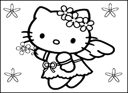 Diy network has decorating ideas and free printables to help make your valentine's day festive and fun. Free Printable Hello Kitty Coloring Pages For Kids