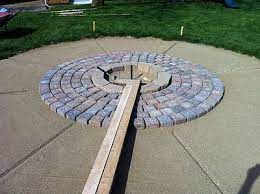 We built our on our back patio. How To Build A Patio And Fire Pit With Easy Instructions And Step By Step Images