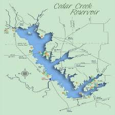 Fishing Hotspots Hook N Line F 125 Cedar Creek Lake