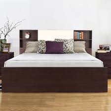 Buy Alysson Engineered Wood Box Storage Queen Size Bed In Wenge Color By Hometown Online At Best Price Hometown 10 latest wooden bed designs with pictures in 2020. alysson engineered wood box storage queen size bed in wenge color by hometown