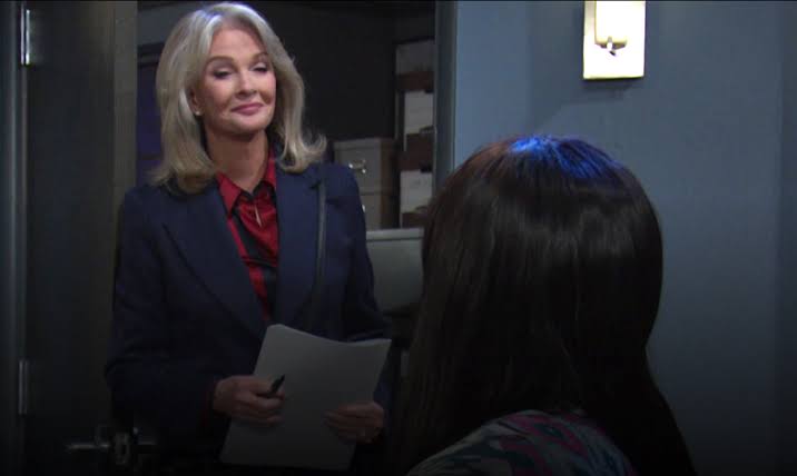 DAYS OF OUR LIVES: Whitley to Marlena, "How Can I Not Know Who You Are!  You're Just The Queen Diva of My Favorite Soap Opera" - Michael Fairman TV