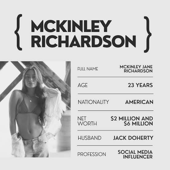 McKinley Richardson Net Worth