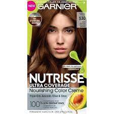Garnier Nutrisse Ultra Coverage Nourishing Hair Color Creme Deep Medium Golden Brown Chestnut Praline 530 1 Kit Walmart Com Garnier Hair Color Nourishing Hair Hair Color