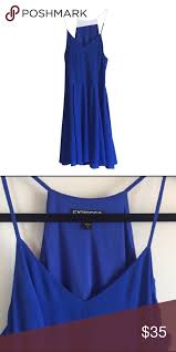 Express Indigo Blue Cocktail Dress Blue Cocktail Dress Cocktail Dress Women Shopping