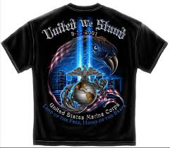 Usmc United We Stand 9 11 Short Sleeve T Shirt