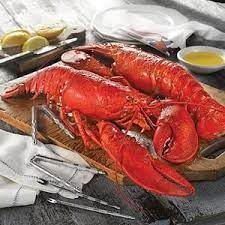 Signature jumbo shrimp cocktail platter (large) served with cocktail sauce and lemons. Lobster Party For Two Pick Your Lobster