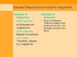 Sendo assim, é muito importante saber diferenciar. Formal Versus Informal Logic Deductive Versus Inductive Forms