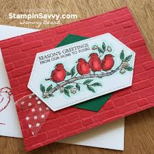 See more ideas about hand stamped cards, stampin up, cards handmade. Free As A Bird Christmas In July Customer Thank You Gifts