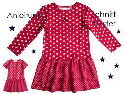 Kleid schnittmuster kostenlos zum ausdrucken kinder. Schnittmuster Jerseykleid Madchen Von Lunicum