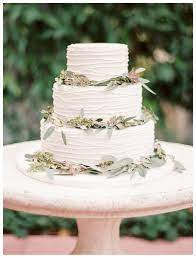 El Chorro Wedding Photos Wedding Cake Eucalyptus Gold Wedding Cake Wedding Cake Centerpieces