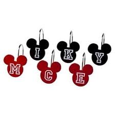 Mickey Mouse Shower Curtain Hooks Mickey Mouse Bathroom Mickey Mouse Shower Curtain Mickey Mouse Curtains