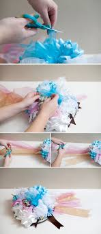 How To Make A Bridal Shower Bow Bouquet Easy Steps Bridal Shower Diy Diy Bridal Bouquet Bridal Shower Bouquet