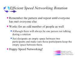 Easy Speed Networking Method