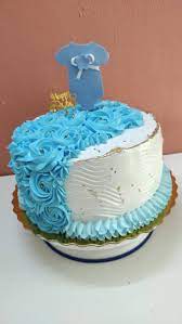 Rosette Baby Shower Cake In 2021 Baby Shower Cakes Shower Cakes Cake