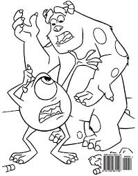 This interactive coloring page is as scary as it is funny! Monsters Inc Coloring Book Coloring Book For Kids And Adults Activity Book With Fun Easy And Relaxing Coloring Pages By Ivazewa Alexa Amazon Ae