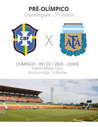 A partida será realizada às 22h30 (horário de brasília). Argentina X Brasil Veja Onde Assistir Escalacoes E Arbitragem Do Jogo Decisivo Do Pre Olimpico Futebol Ge