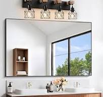 Farmhouse Vanity Light Fixture,4-Light Bathroom Lighting ...
