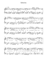 Senorita By Shawn Mendes Camila Cabello Piano Sheet Music Pdf Piano Sheet Music Shawn Mendes Songs Sheet Music Pdf