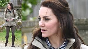 Kate Middleton Feeds Baby Lambs at Wick Court Farm