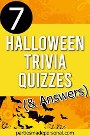 As always, the quizzes are free and all the quizzes are printable for you to download . Halloween Trivia Questions 7 Best Halloween Trivia Pdf Parties Made Personal