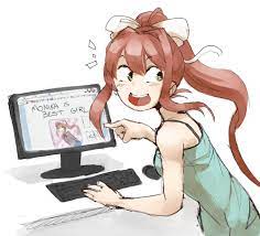 The game was initially distributed through itch.io, and later became available on steam. Loook Mum The Internet Loves Me Doki Doki Literature Club Know Your Meme