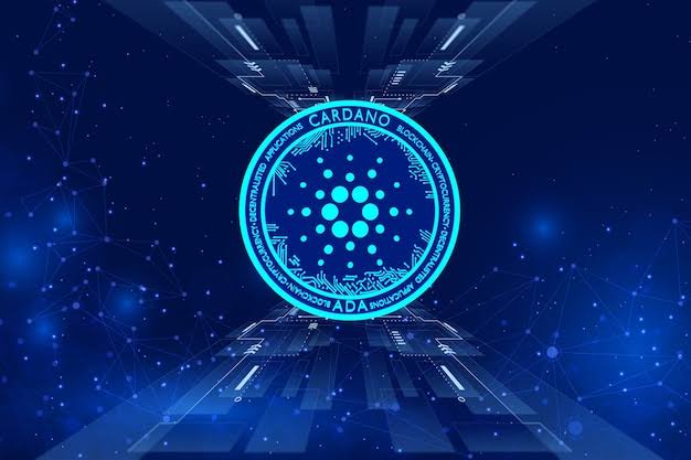 Cardano blockchain platform concept | Premium Photo