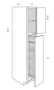 pull out: dover rta kitchen cabinet