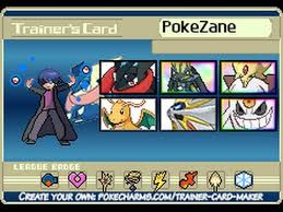 The pokémon card on the left is dynamically updated by filling out the below form : Pokemon Trainer Card Maker Gen1 7 Youtube