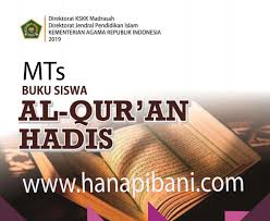 Madrasah ibtidaiyah (mi) mata pelajaran : Download Buku Al Qur An Hadits Madrasah Tsanawiyah Mts Terbaru Sesuai Kma Nomor 183 Tahun 2019