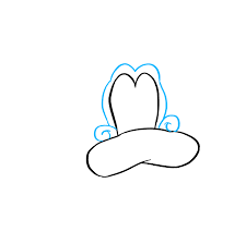 Draw the shape of the head along the edge of the initial circle. How To Draw Goofy Really Easy Drawing Tutorial