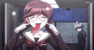 Tongue Out Toko Fukawa GIF - Tongue Out Toko Fukawa Makoto Naegi - Discover  & Share GIFs
