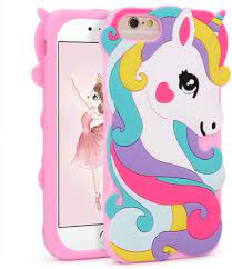 Spigen tough armor tech iphone case. Amazon Com Vivid Unicorn Case For Iphone 8 7 6 6s 4 7 3d Cartoon Animal Cute Soft Silicone Rubber Character Pink Cover Animated Stylish Fashion Cool Protective Skin Shell For Kids Child Teens Girls I876