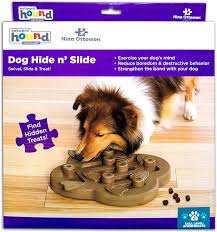 3.8 out of 5 stars 5. Pet Supplies Outward Hound Nina Ottosson Dog Hide N Slide Tan Interactive Treat Puzzle Dog Toy Amazon Com
