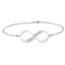 Armbänder mit namen selber machen. Infinity Armband