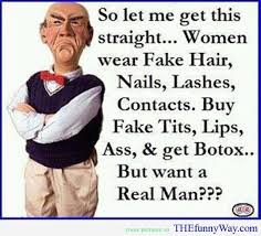 The real thing that keeps men and women apart, is fear. Funny Quotes About Men And Women Daily Quotes