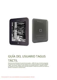 De lunes a viernes de 09:00 a 21:00. Manual Tagus Tactil V4