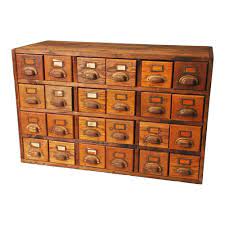 Discover card file cabinets on amazon.com at a great price. Vintage Wood Card Catalog File 24 Drawer Cabinet Industrial Storage Box Wooden Ebay Filing Cabinet Industrial Storage Boxes Wood Card