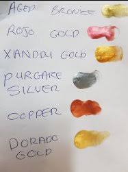 And i bought one of these things at lowes… this in no way matched beauty elegance…and i contemplated spraying it gold when i stumbled upon this molten metallic paint from benjamin moore. Chroma Molten Metals Metallic Acrylic Paint Art Material Supplies
