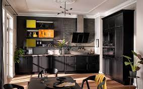 Artwork and kitchen accessories repeat the room's color scheme. Systemat The Modern Design Kitchen System Concept From Hacker