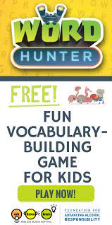 Free Online Educational Game For Teens And Tweens Word Hunter If A Fun Vocabula Vocabulary Building Games Educational Games For Teens Online Educational Games