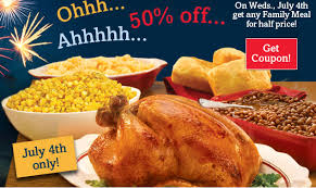 Maybe you would like to learn more about one of these? Boston Market 50 Off Family Meals July 4th Only