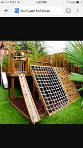 Rope Climb Backyard Backyard Play Backyard Playground