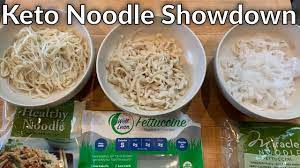 Healthy noodle is white flat noodle, without wheat flour! The Best Keto Noodle Three Konjac Shirataki Noodles Reviewed Youtube