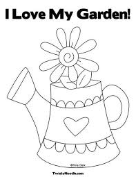 I Love My Garden Coloring Page From Twistynoodle Com Another Cute Coloring Page For My Spring Coloring Pages Love Coloring Pages Sunday School Coloring Pages